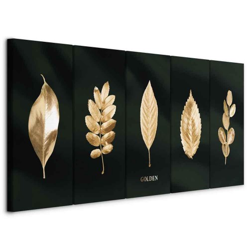 Noble Collection lærredsbillede i 5 dele smal 200 x 80 cm