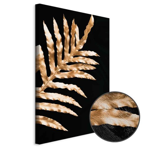 Lærredsbillede Magic Fern - lodret