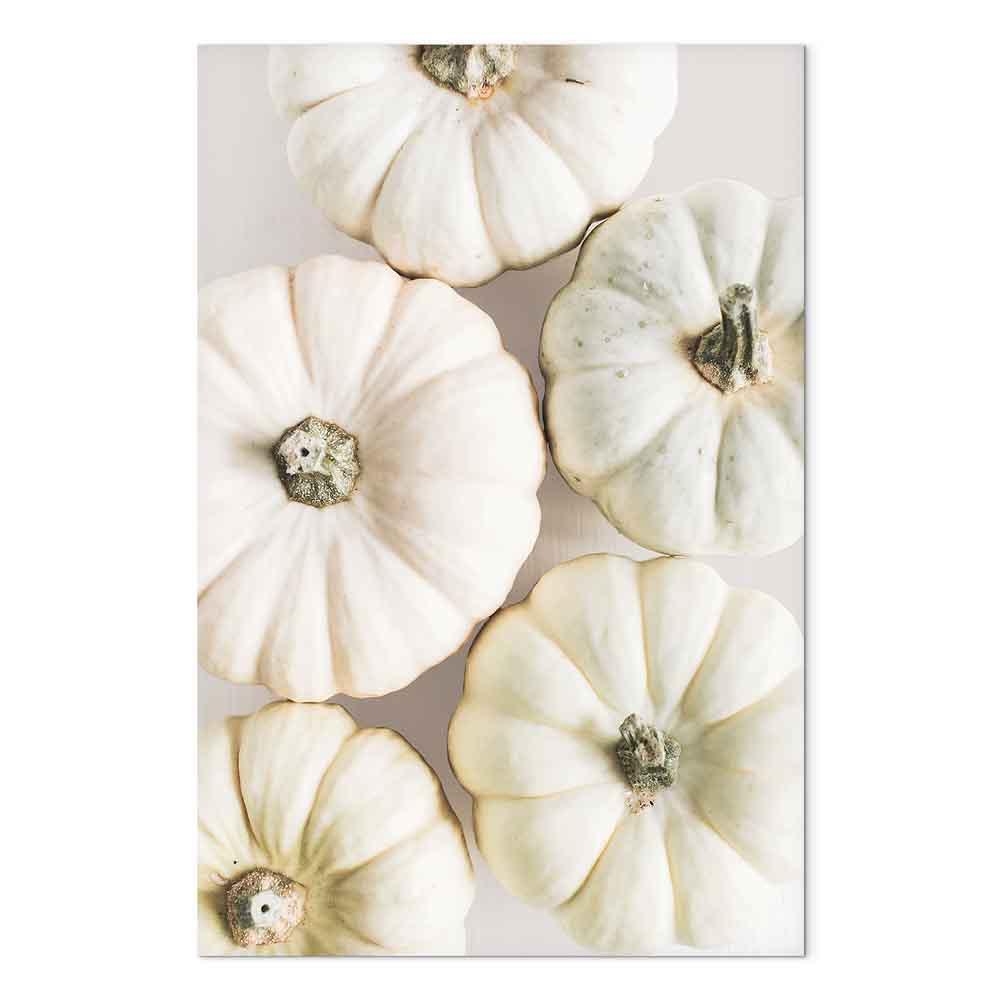 Billede på lærred - Time for Pumpkins, lodret 1-delt vægdekoration - 80 x 120 cm - Premium Print