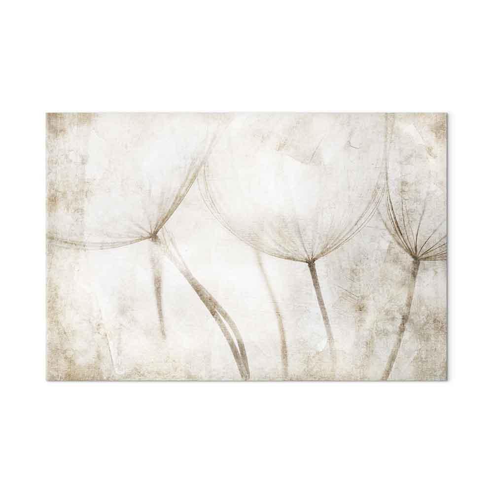 Blomsterbillede på lærred Peaceful Tale bredformat - 60 x 40 cm - Premium Print