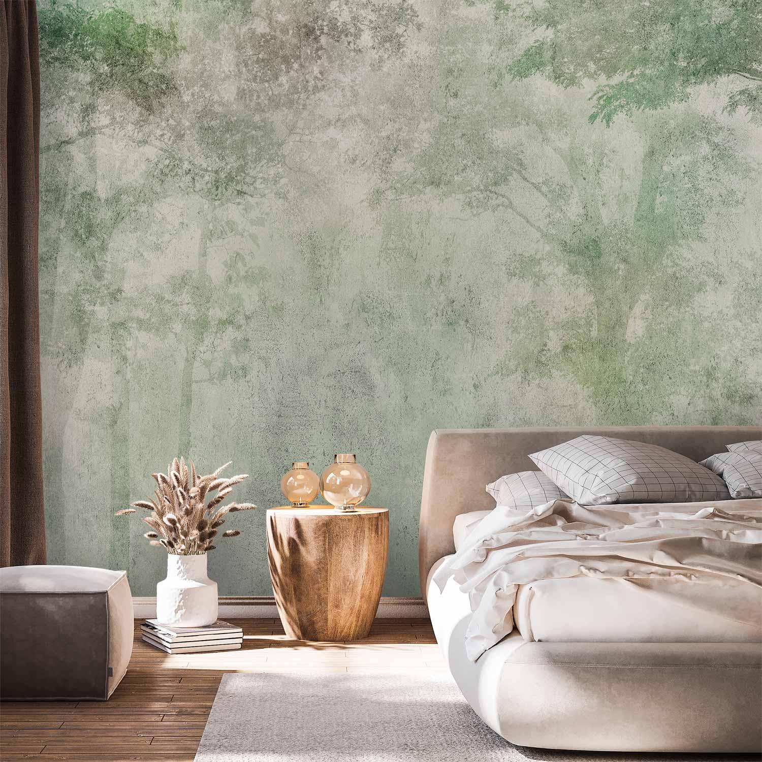 Fototapet Forest Relief - skovmotiv, første variant - 500 x 350 cm - Premium
