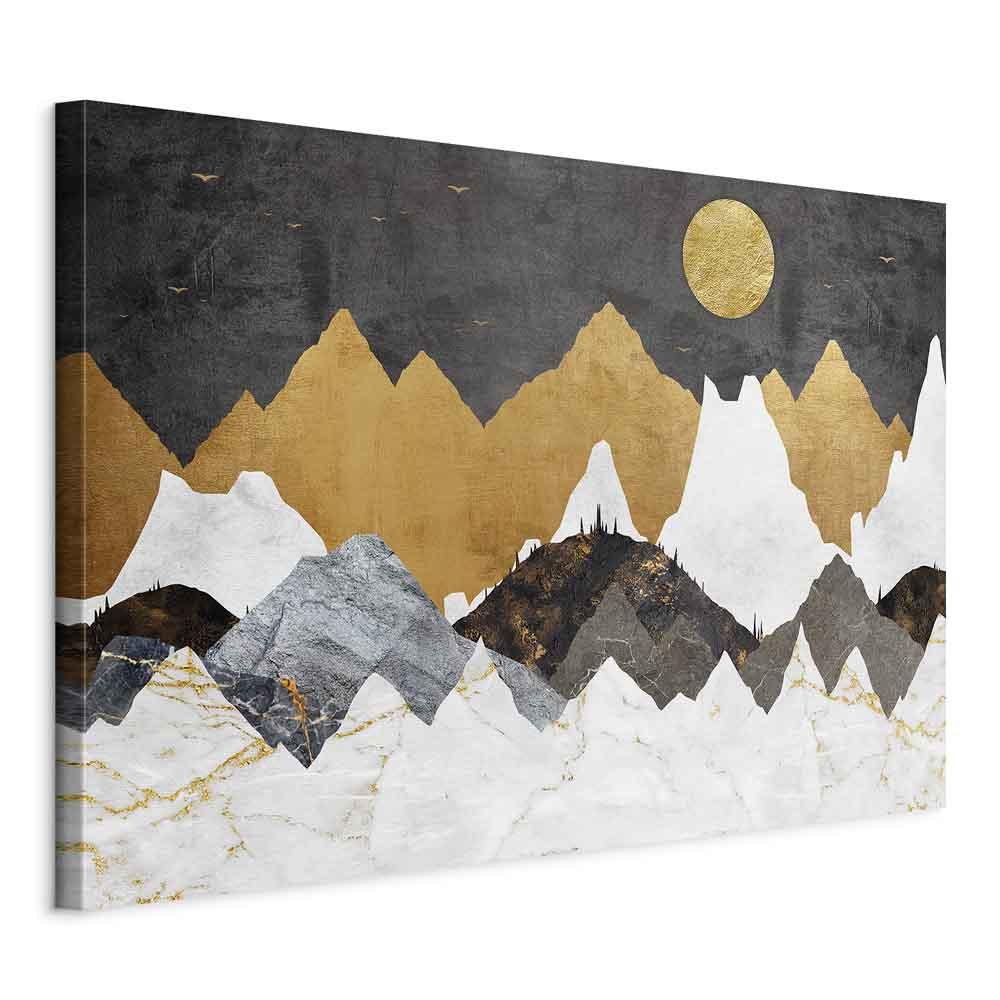 Lærredsbillede Cold Night - 1-delt, bredformat - 120 x 80 cm - Standard