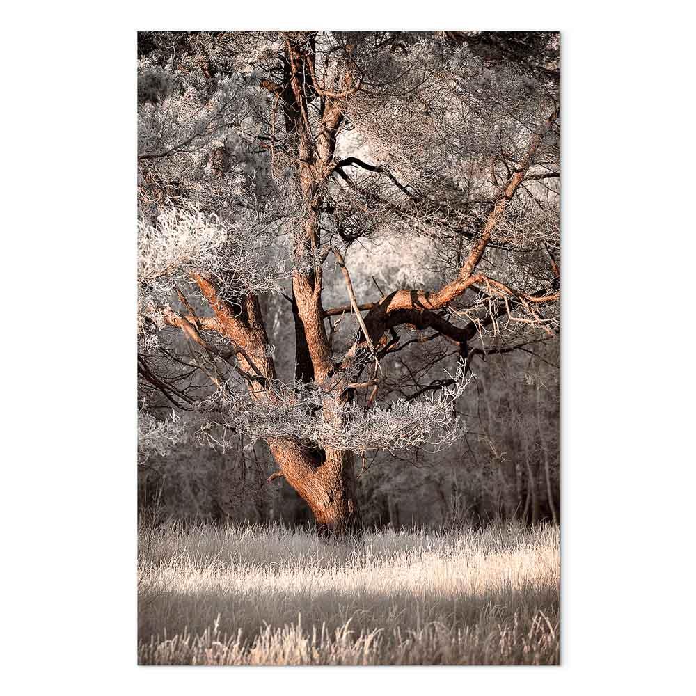 Lærredsbillede My Story lodret 1-delt med landskabsmotiv - 80 x 120 cm - Premium Print
