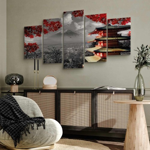 Lærredsbillede Adventure - 5 dele, panorama