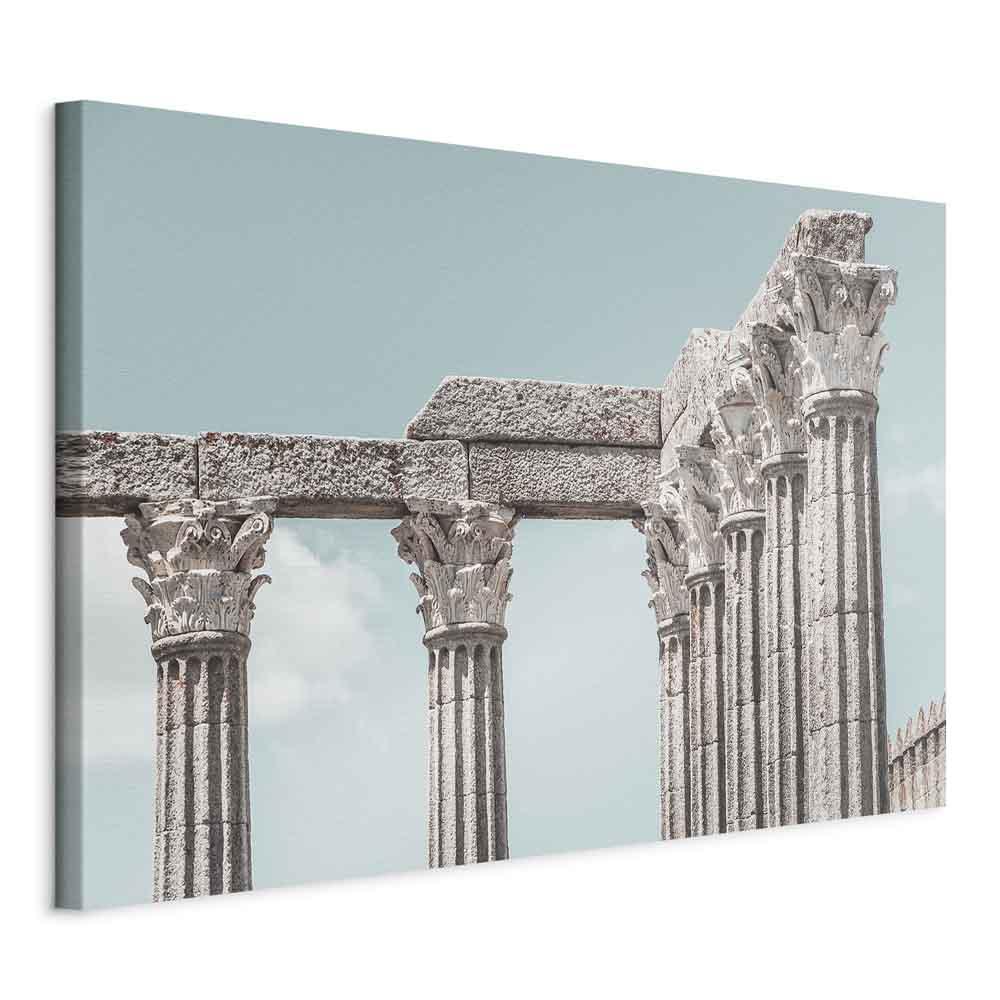 Billede på lærred - Historiens søjler 1-delt bredformat vægdekoration - 120 x 80 cm - Standard