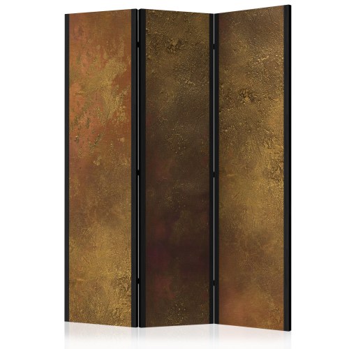 Skærmvæg Gylden Fristelse 135 x 172 cm - 3-panels rumdeler