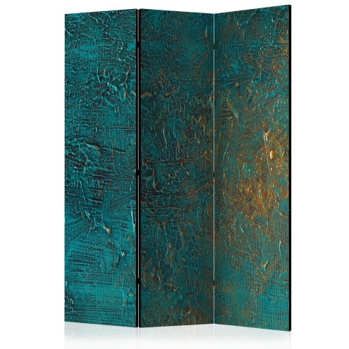 Skærmvæg Azur Spejl 135 x 172 cm - 3-panels rumdeler
