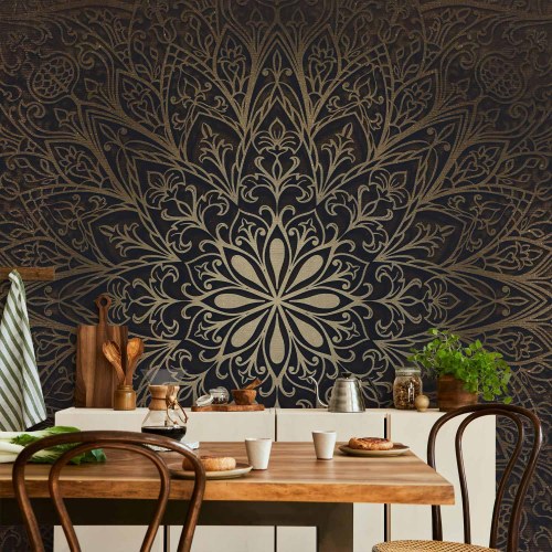 Fototapet Mandala - orientalsk vægdekoration