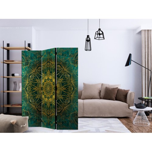 Skærmvæg Royal Stitching 135 x 172 cm - 3-panels rumdeler