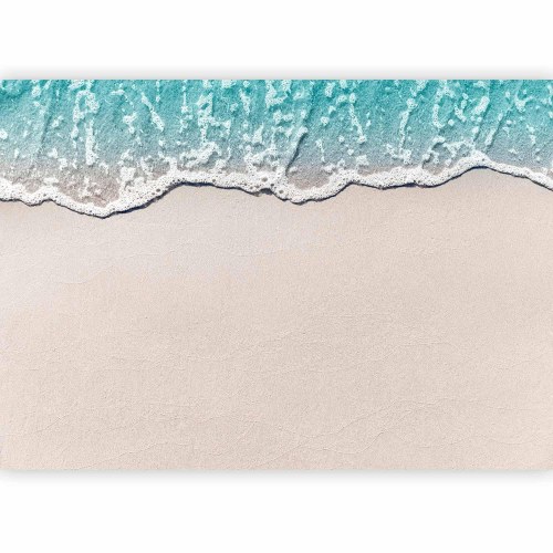 Fototapet Safirbølge med hav og strandmotiv