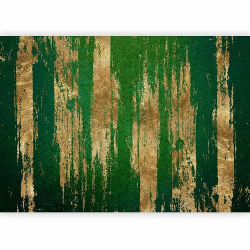 Fototapet Golden-Green Expression
