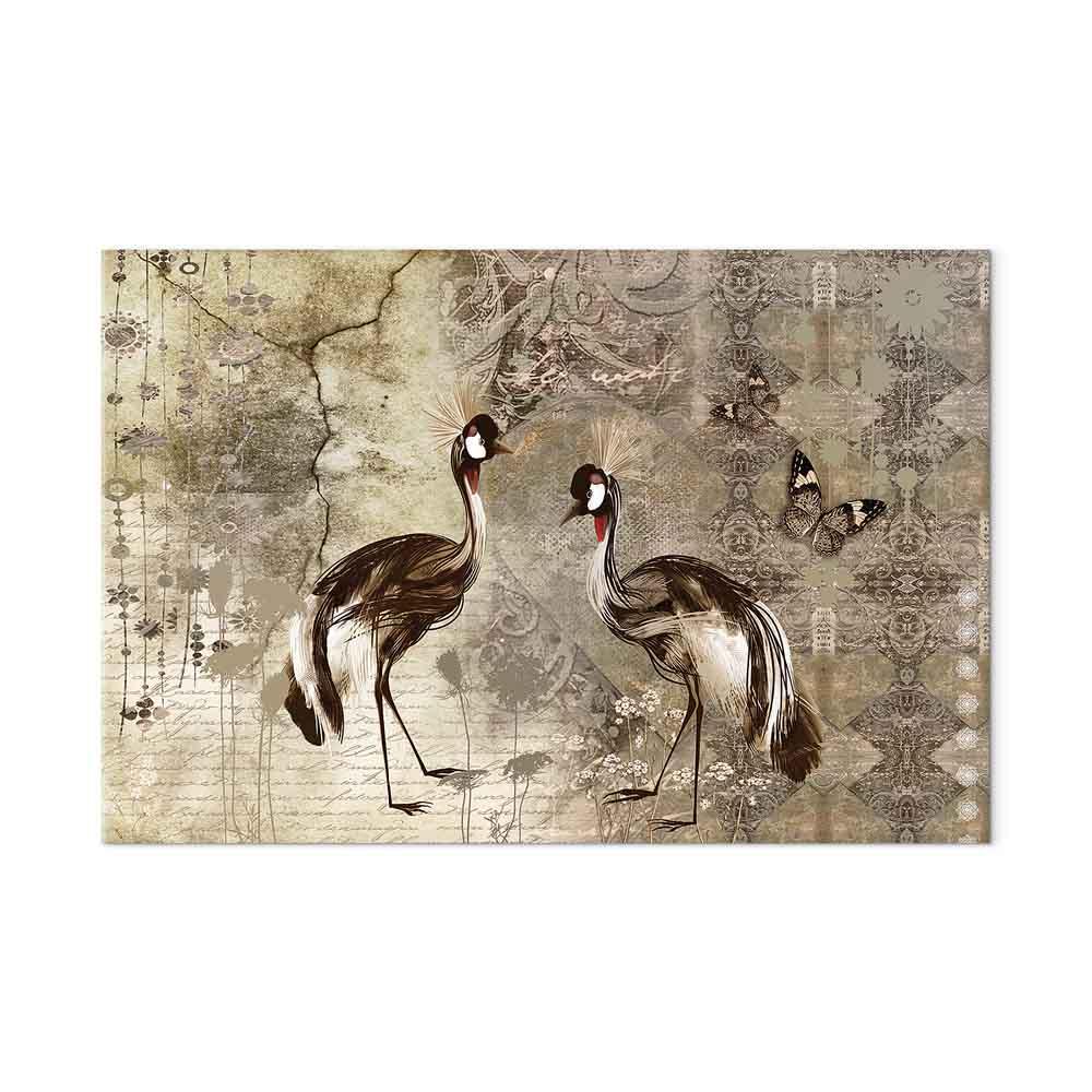 Lærredsbillede Retro Traner i bredformat - 60 x 40 cm - Premium Print