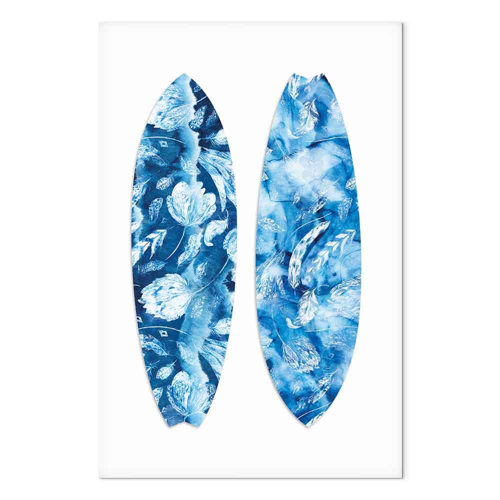 Lærredsbillede Water Fun - lodret vægbillede i 1 del - 40 x 60 cm - Akustisk