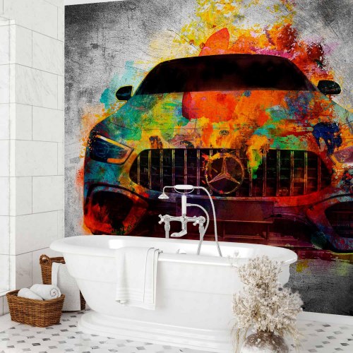 Fototapet Great Car med farverig bilmotiv
