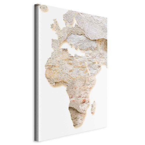 Lærredsbillede Hot Continent - vertikalt