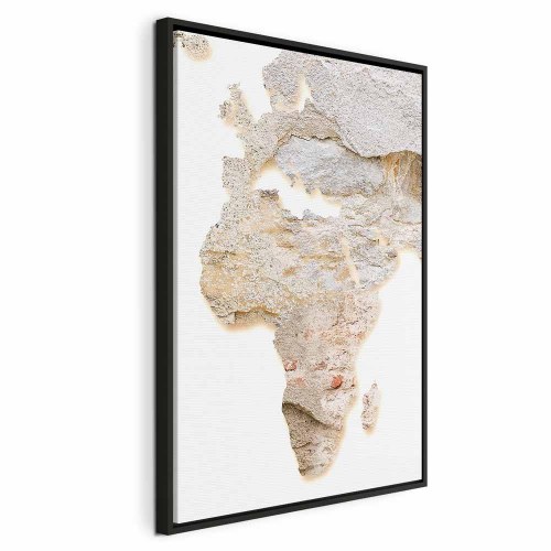 Lærredsbillede Hot Continent - vertikalt