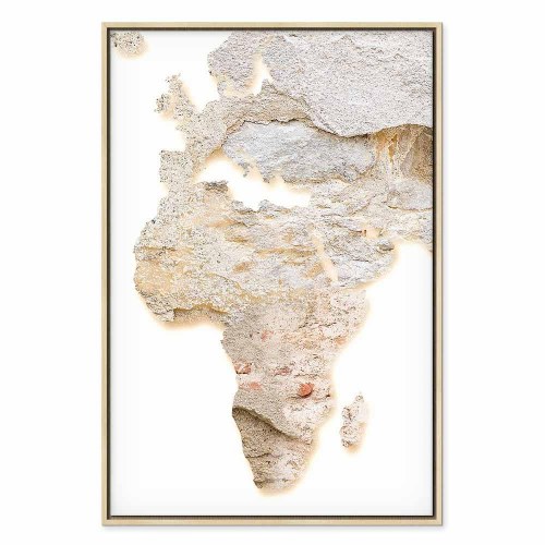 Lærredsbillede Hot Continent - vertikalt