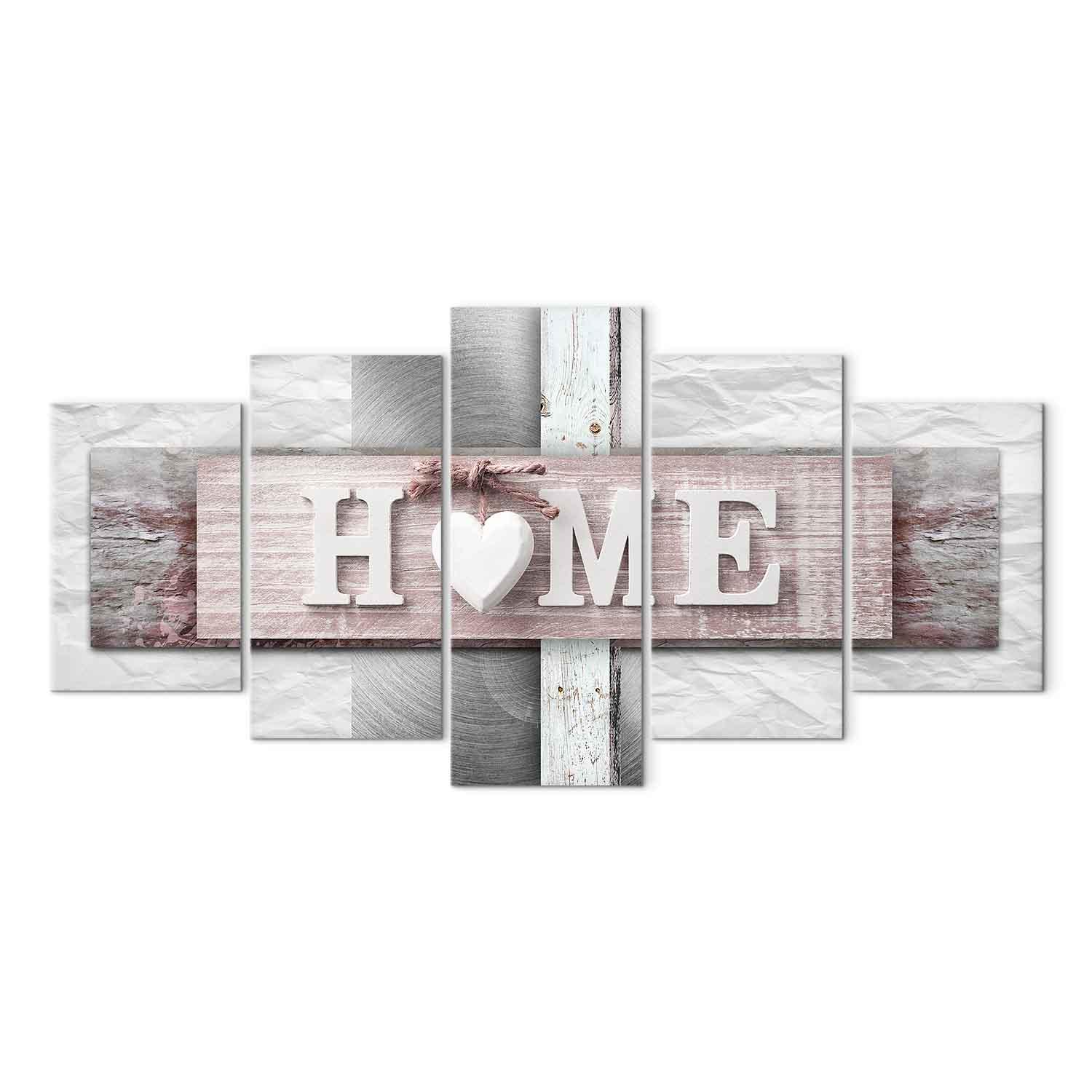 Lærredsbillede Home Eklekticisme 100 x 50 cm - 100 x 50 cm - Standard