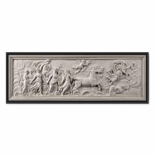 Lærredsbillede Relief: Apollo og muserne