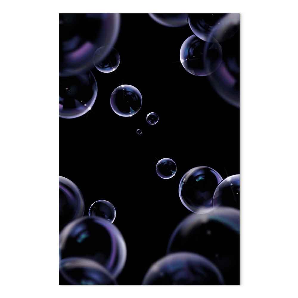 Abstrakt lærredsbillede Lightness of Being lodret - 80 x 120 cm - Premium Print