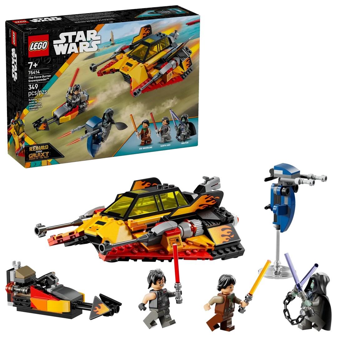 LEGO Star Wars 75414 The Force Burner-snespeeder byggelegetøj