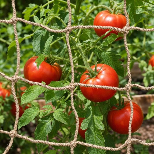 Jute plantestøtte net naturfarvet 1 x 5 m i 100% Tossa jute