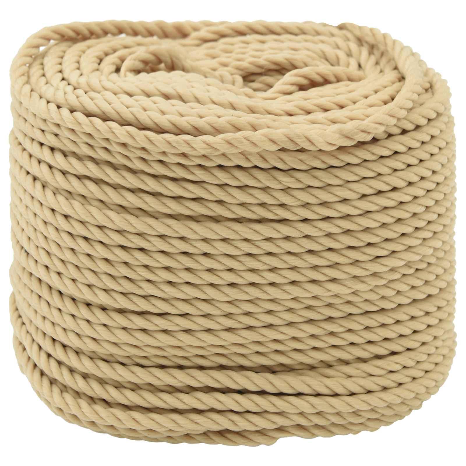 Bådsnor 3 mm 25 m naturfarvet polypropylenreb