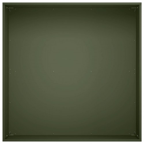 Blomsterkrukke 2 stk. olivengrøn 40 x 40 x 30 cm
