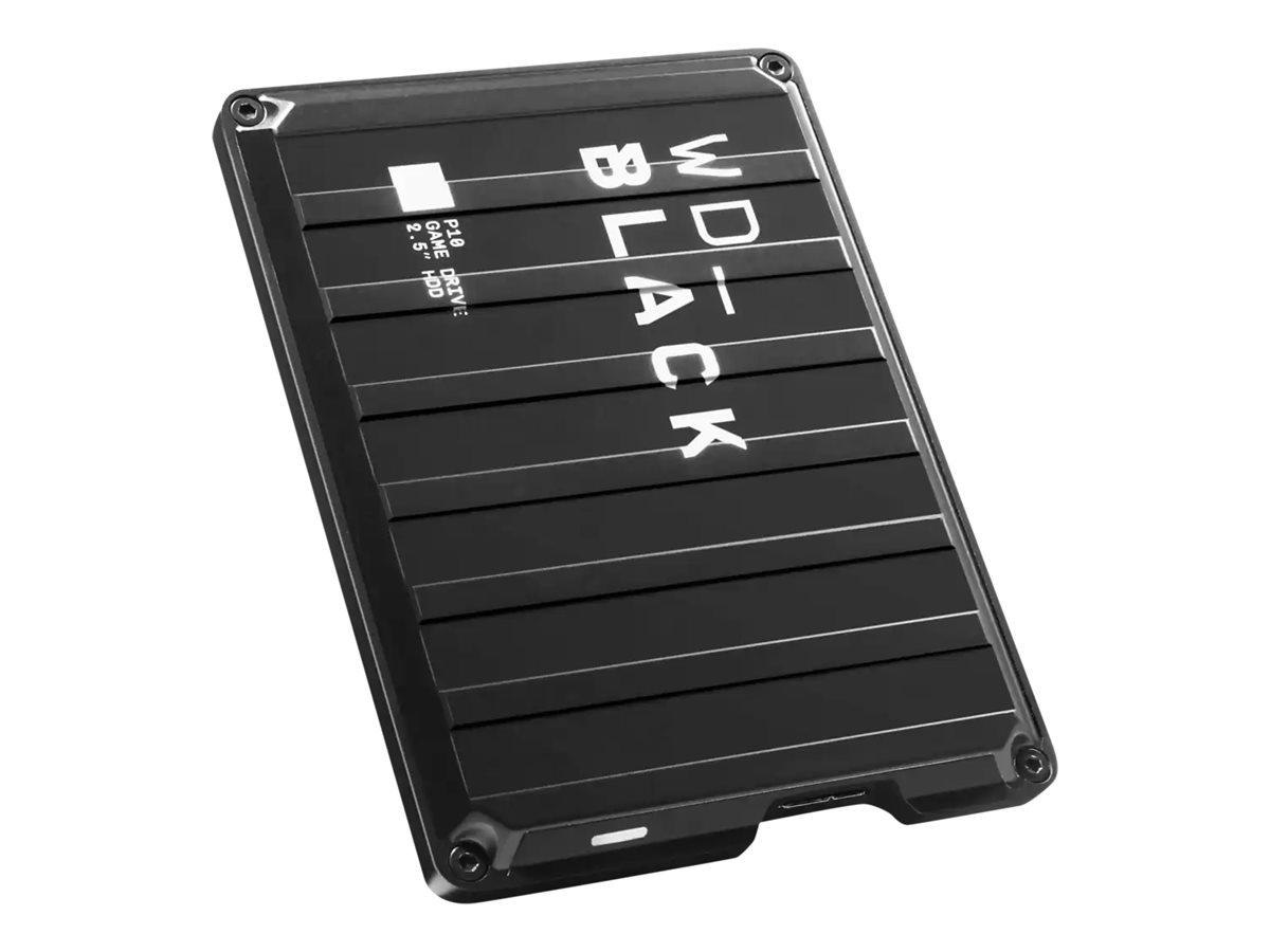 Western Digital WD_BLACK P10 Game Drive 2 TB ekstern harddisk hvid
