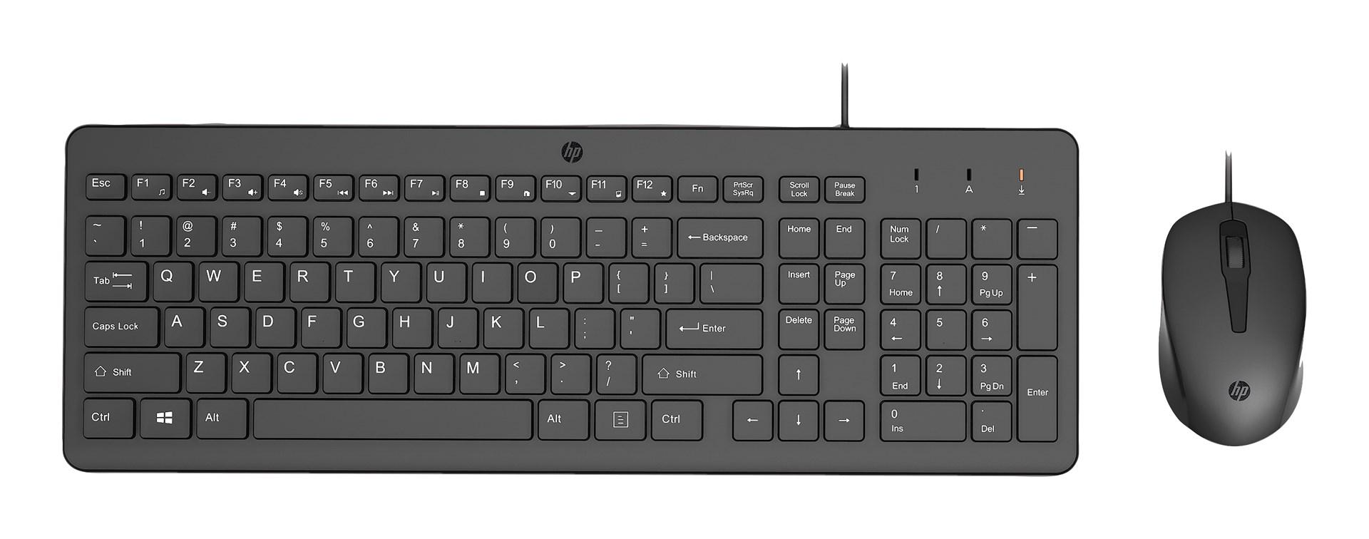 HP 150 kablet tastatur og mus