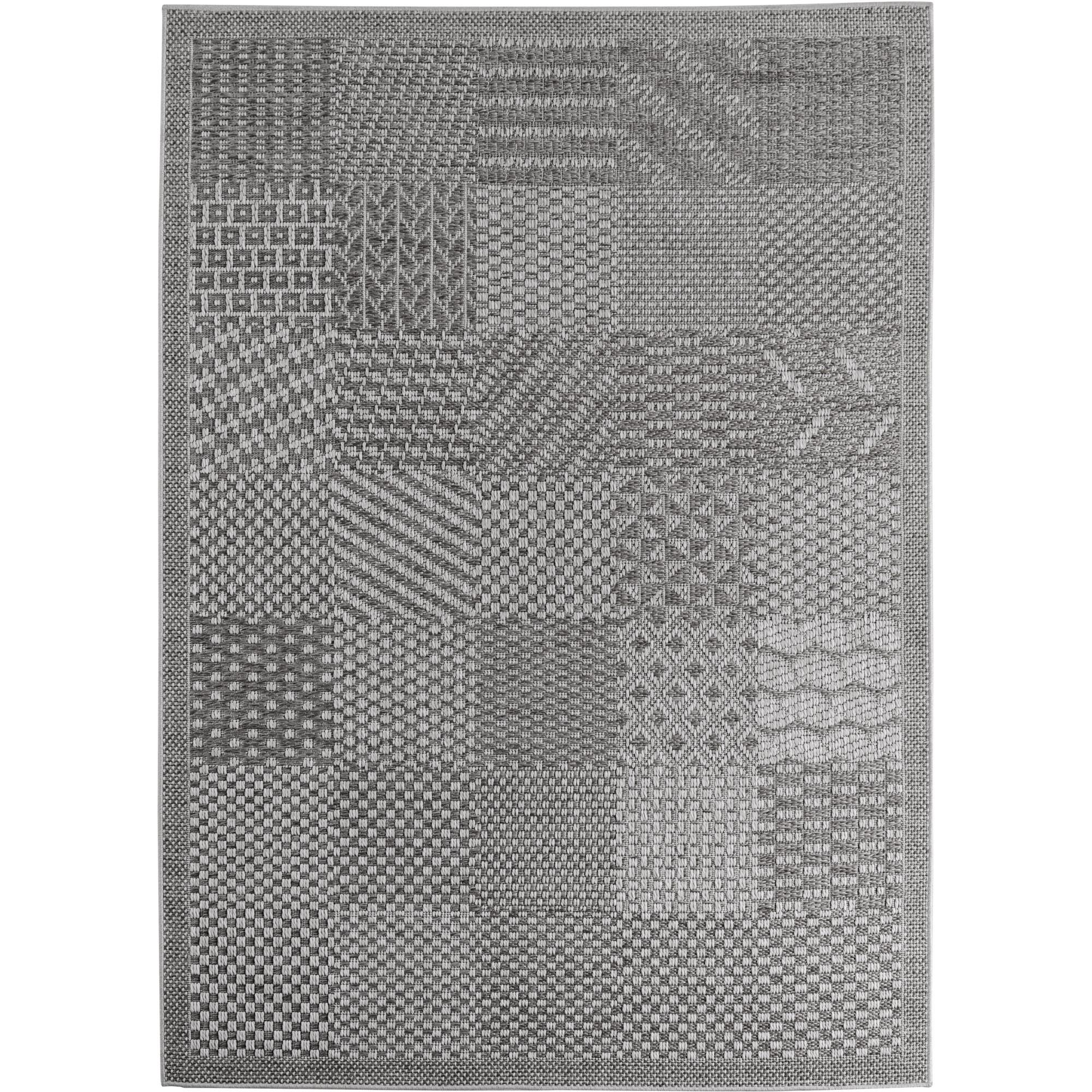 IBIZA gråt in- og outdoor tæppe 120 x 170 cm - 120 x 170 cm