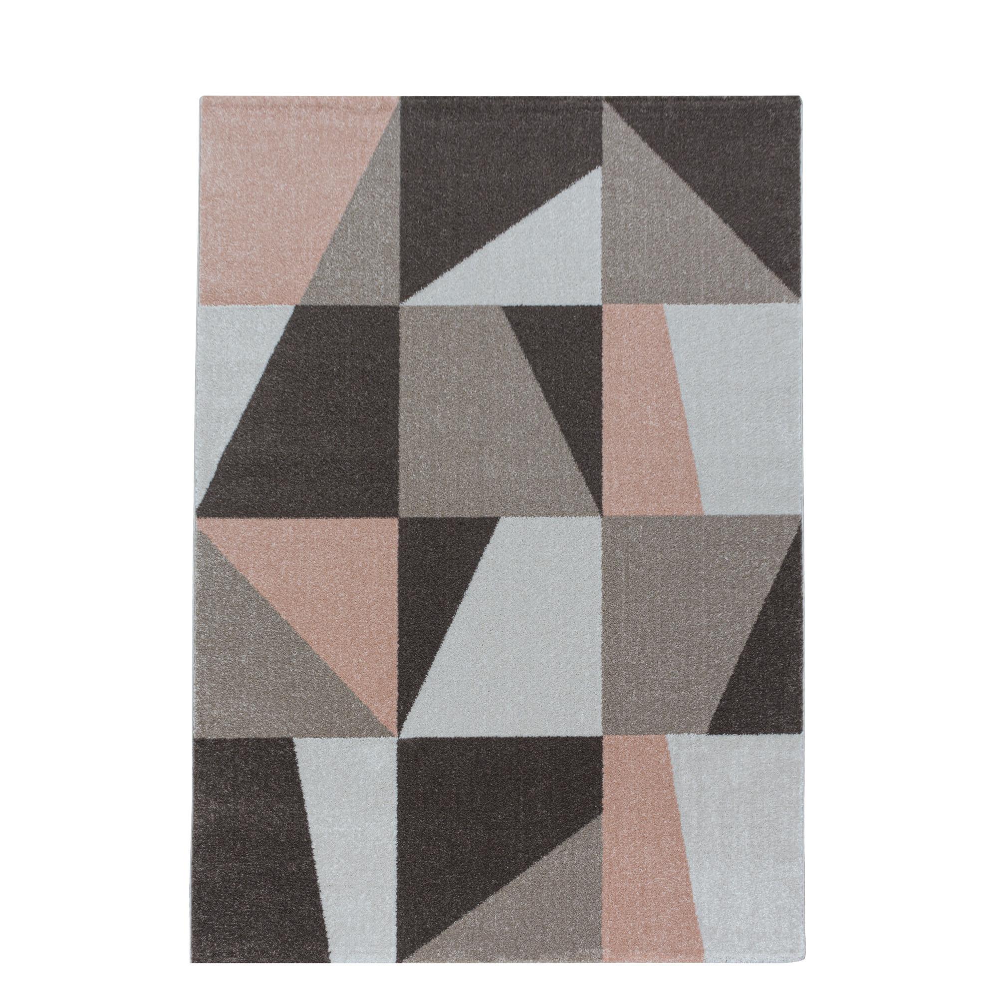EFOR Ombre rosa løber 80 x 250 cm kortluvet tæppe - 80 x 250 cm