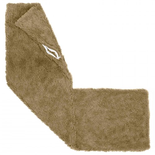 Pyntepude HEERLEN 2 stk. 40 x 145 cm lysegrå i PV fleece