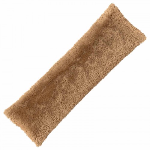 Pyntepude HEERLEN 2 stk. 40 x 145 cm gråbrun i PV fleece