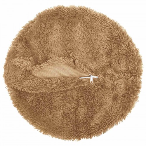 Pyntepuder HEERLEN 2 stk. gråbrun i PV fleece