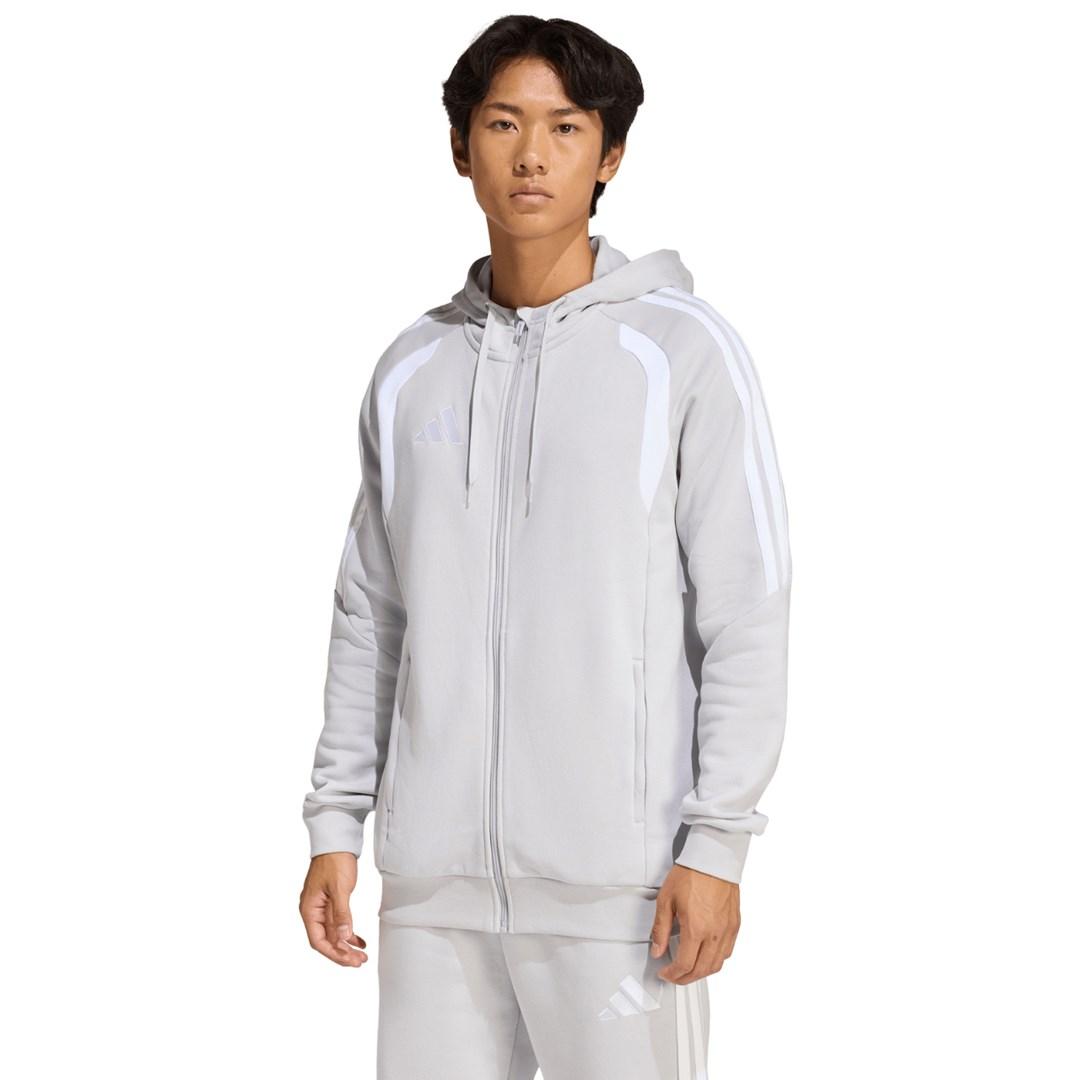 adidas Tiro 26 League Full Zip hættetrøje til mænd grå str. S