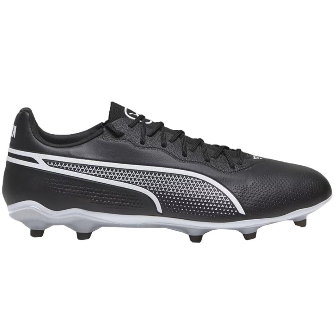 PUMA King Pro FG/AG fodboldstøvler str. 44,5 - sort/hvid