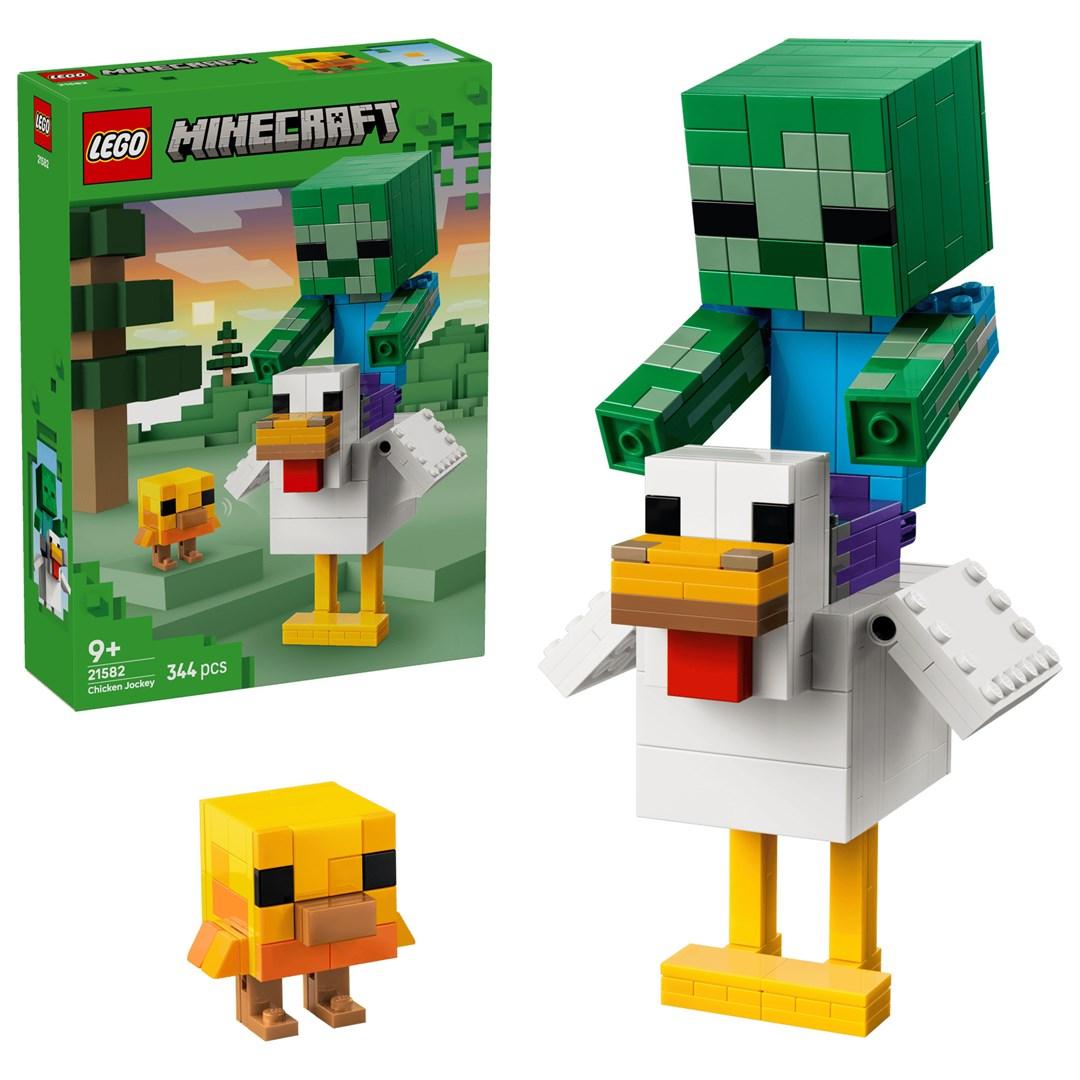 LEGO Minecraft Kyllingerytter byggelegetøj 21582