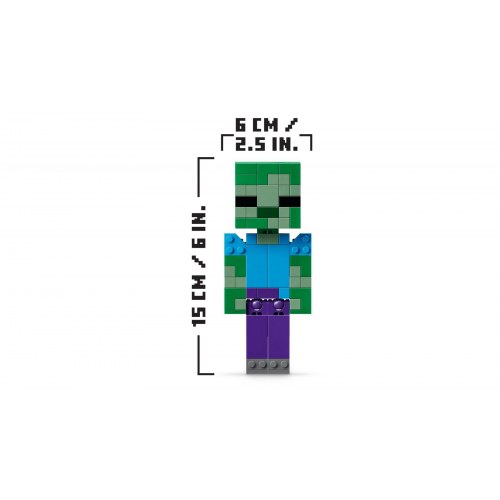 LEGO Minecraft Kyllingerytter byggelegetøj 21582