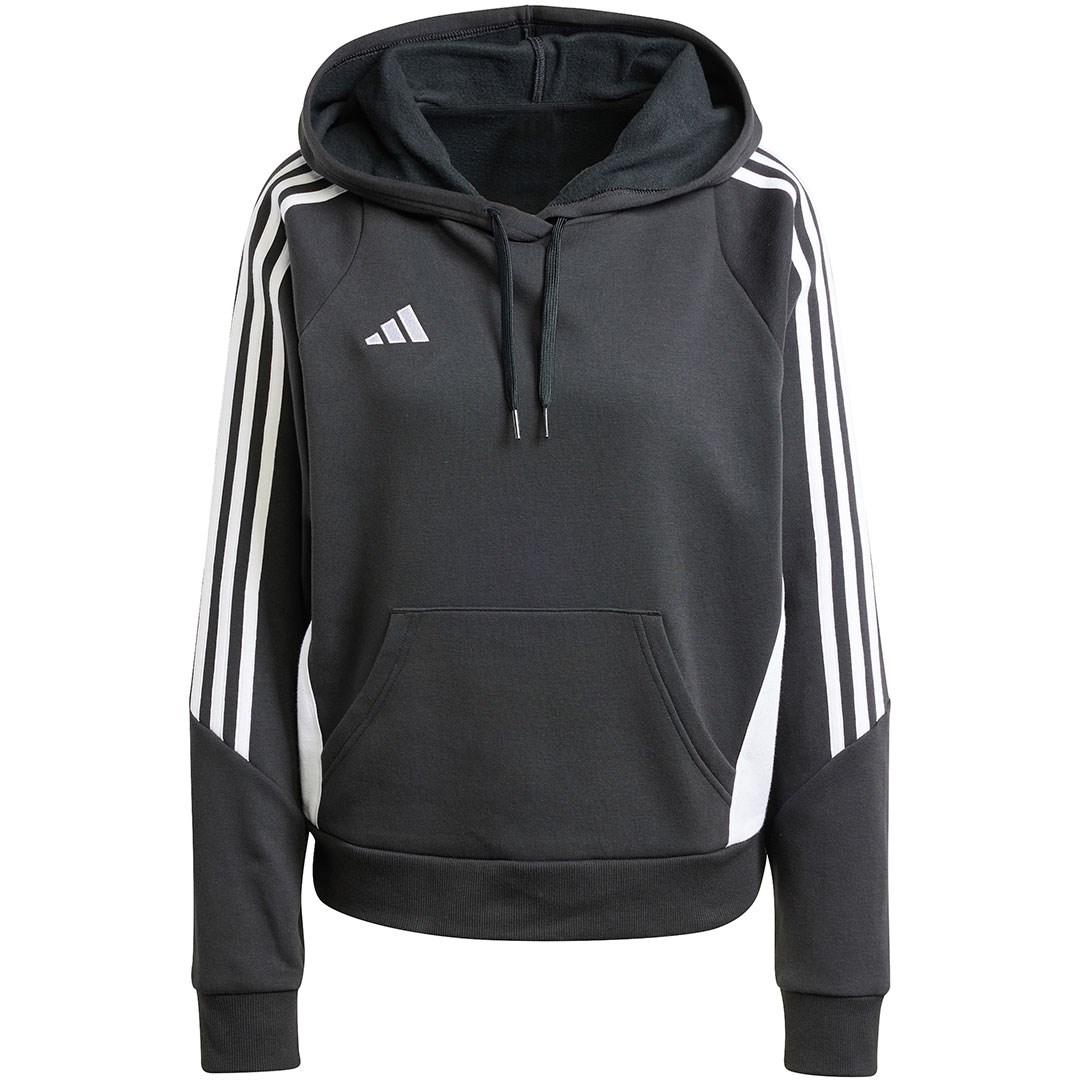 adidas Tiro 24 hættetrøje til kvinder - sort