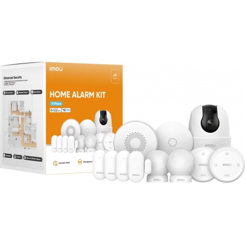 Imou Home Alarm Kit 11 dele med Ranger 2C kamera