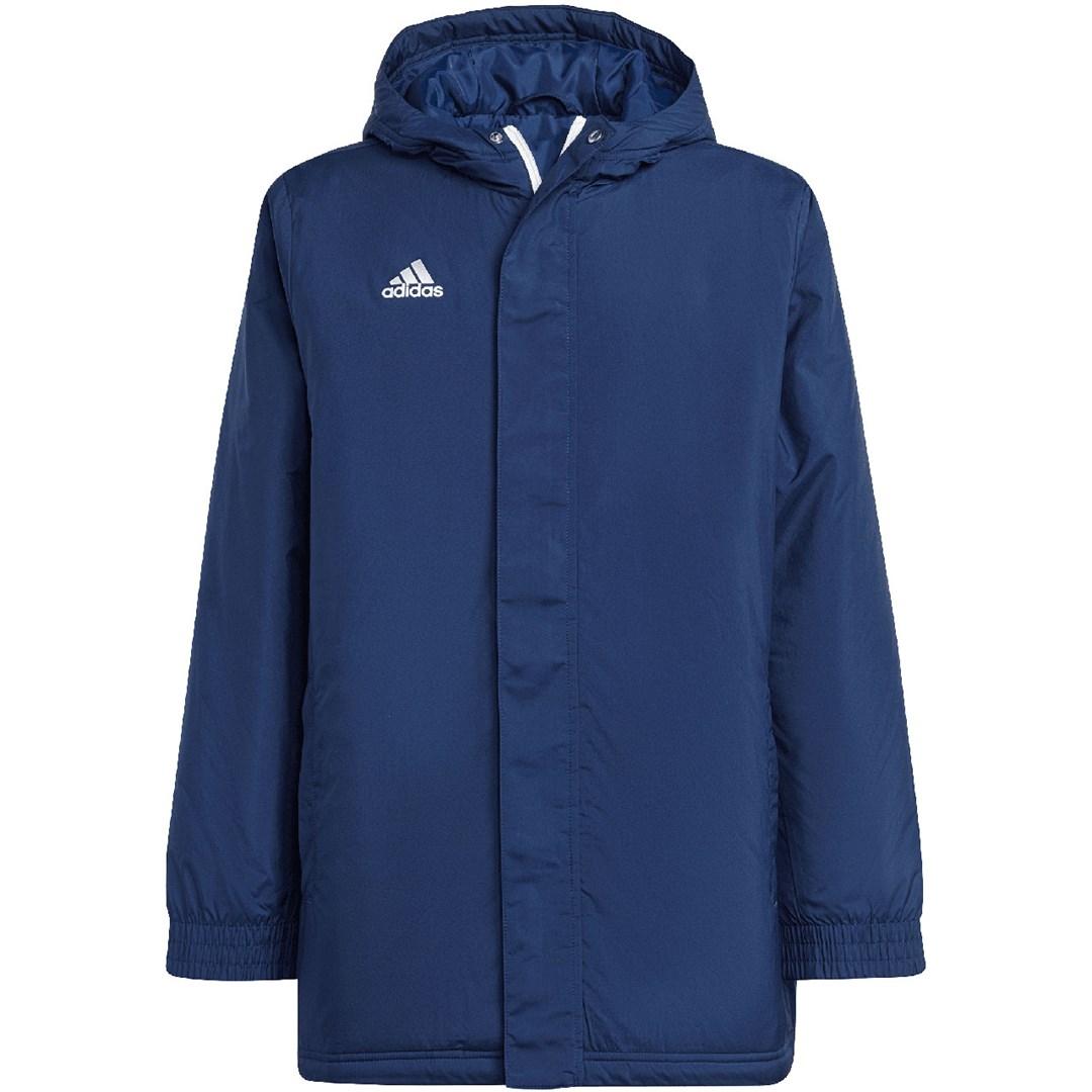 adidas Entrada 22 Stadium børnejakke blå