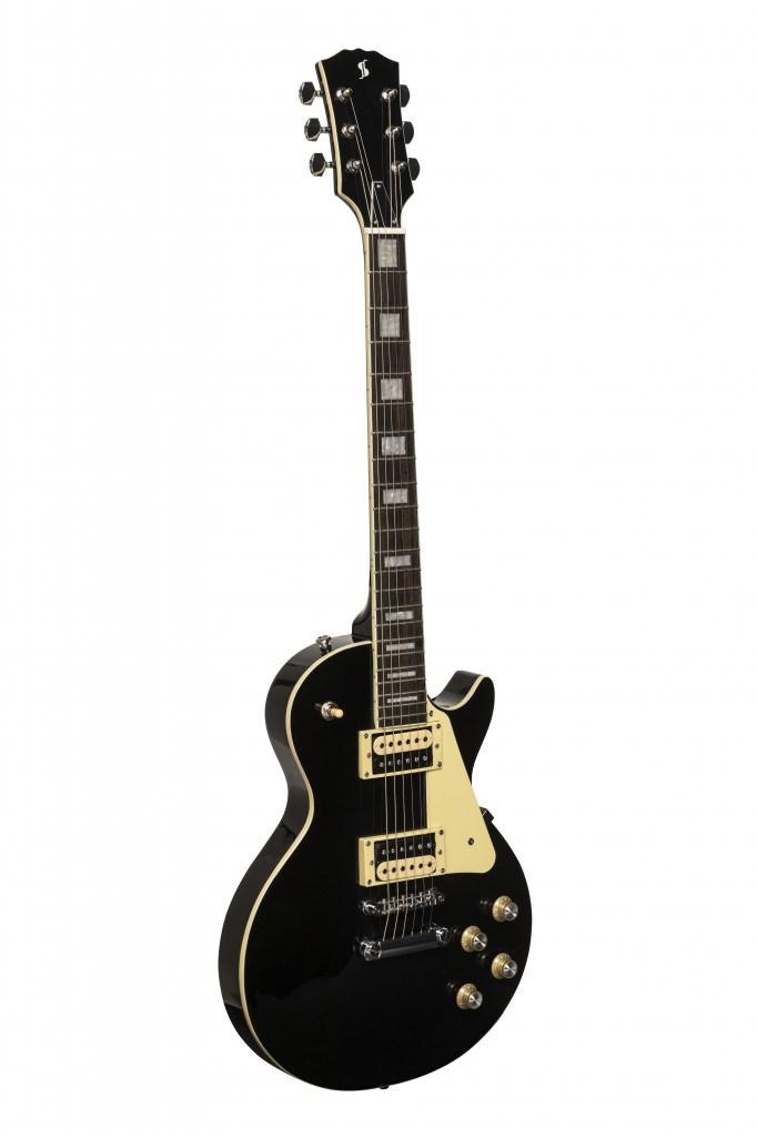 Stagg SEL-STD Black elguitar
