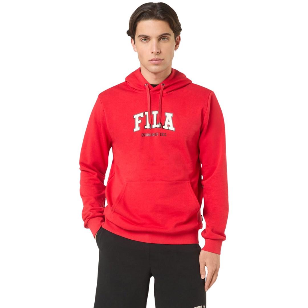 Fila Rifredi herrehoodie rød str. M