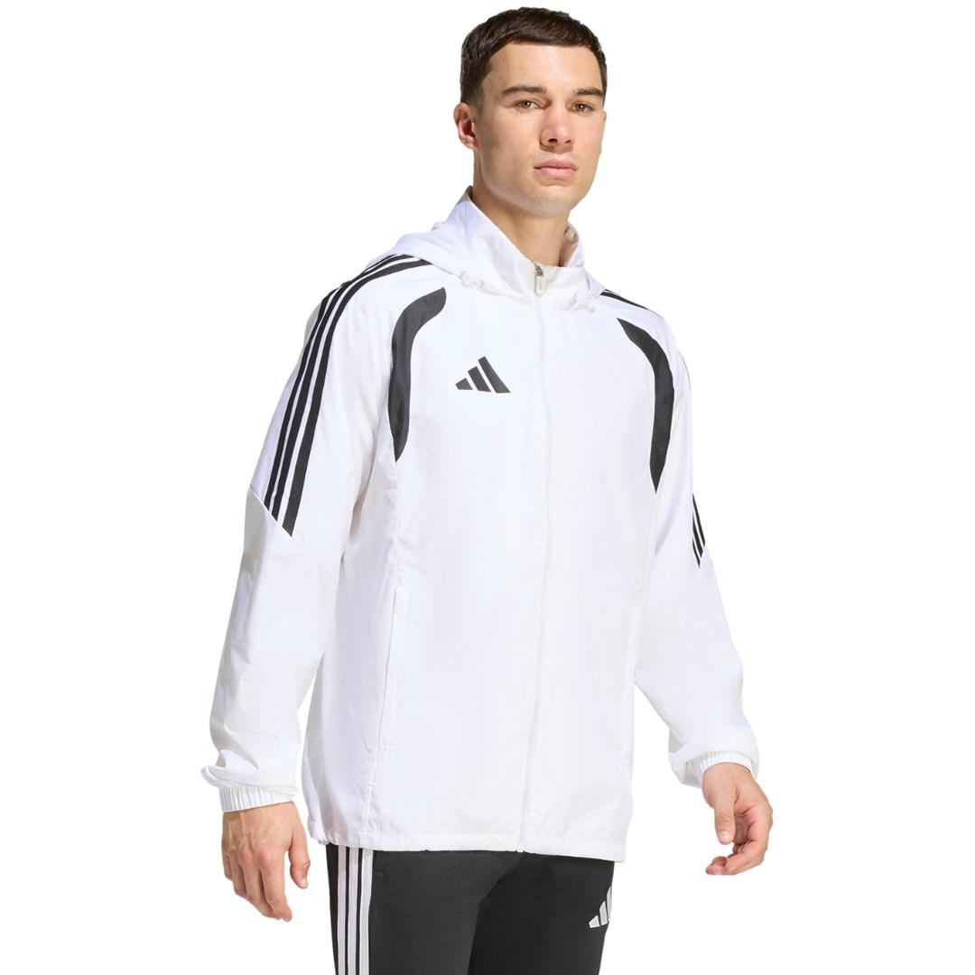 adidas Tiro 26 League vindjakke til herre - hvid, str. L
