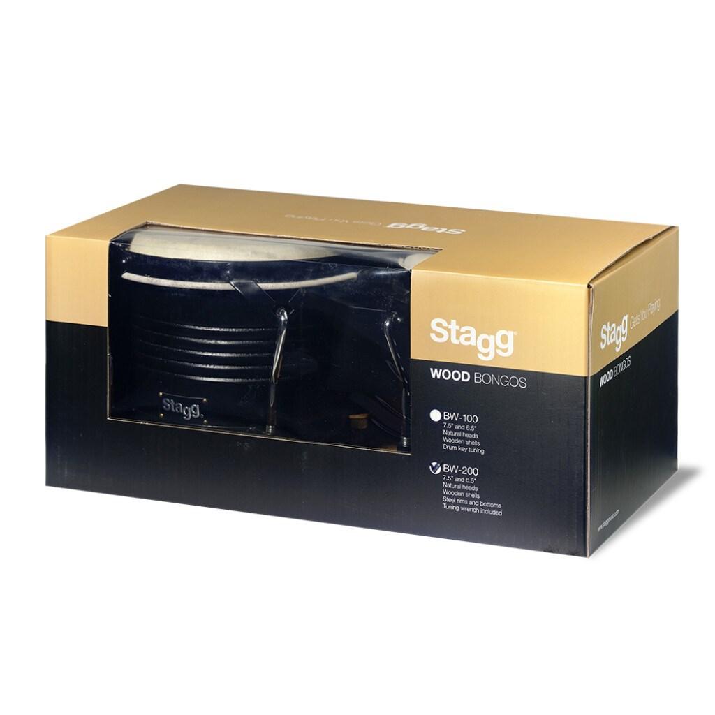Stagg BW-200 BK træbongoer sort