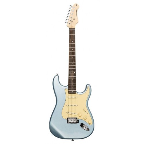 Stagg SES-30 elguitar - lyseblå metallic