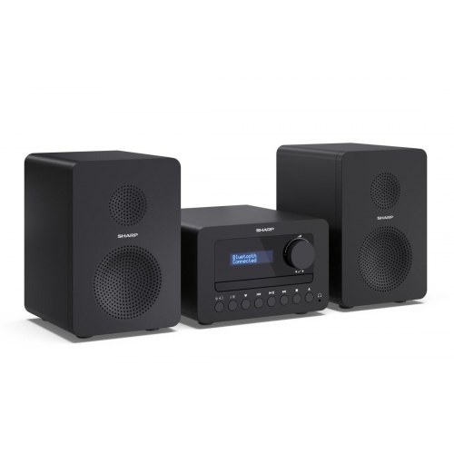 Sharp TOKYO DAB+ Hi-Fi mikrosystem 40 W - sort