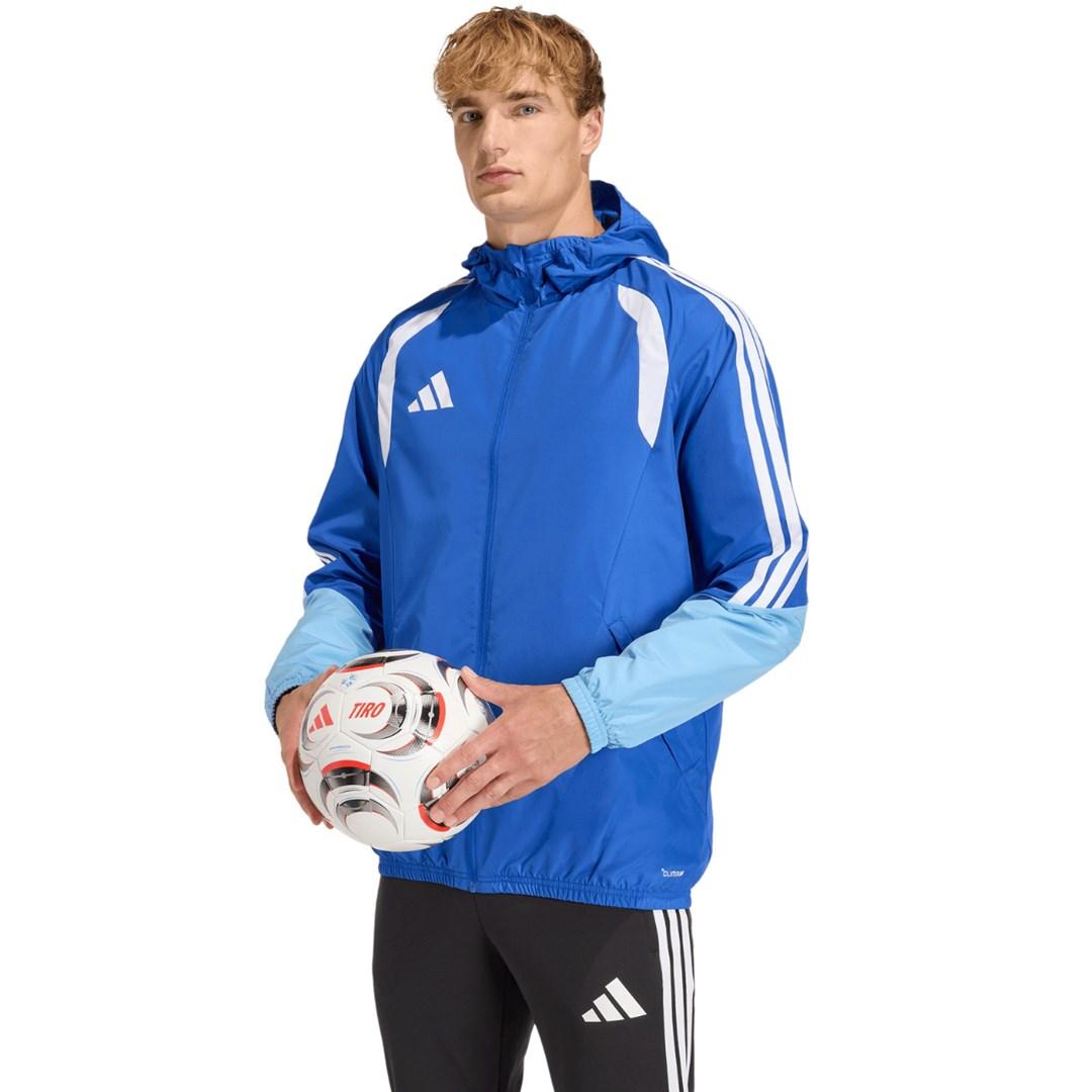 adidas Tiro 26 Competition All Weather herrejakke blå XS