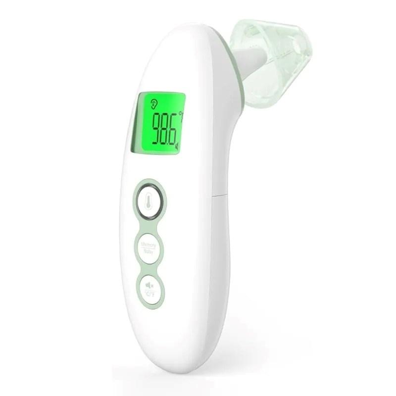 Momcozy FC-IR300 berøringsfrit pande- og øretermometer hvid